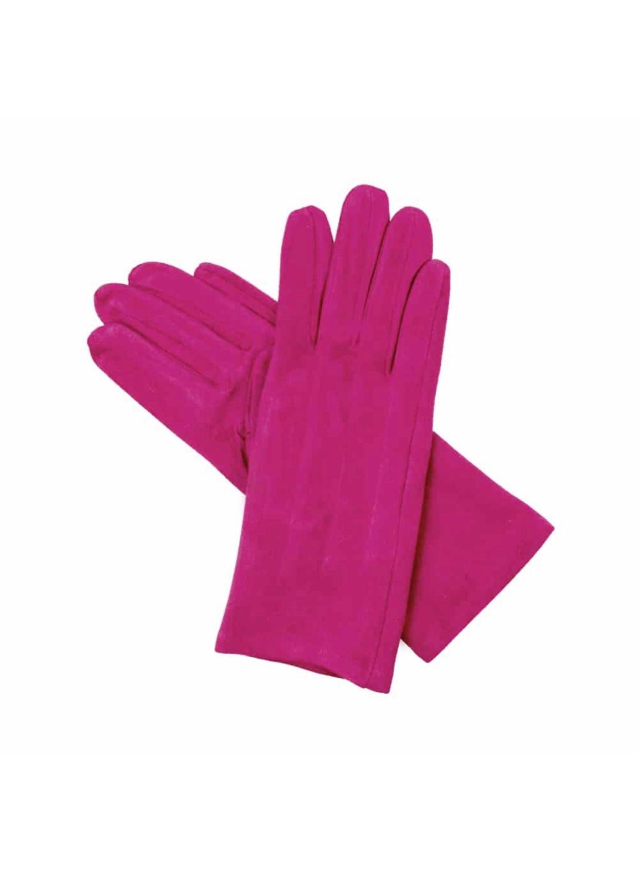 Guantes cortos fucsia