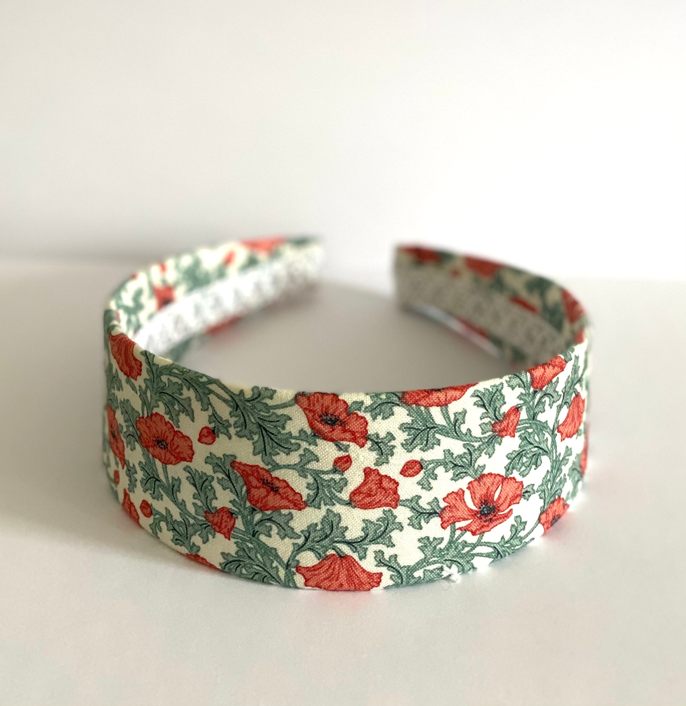 Diadema ancha liberty naranja