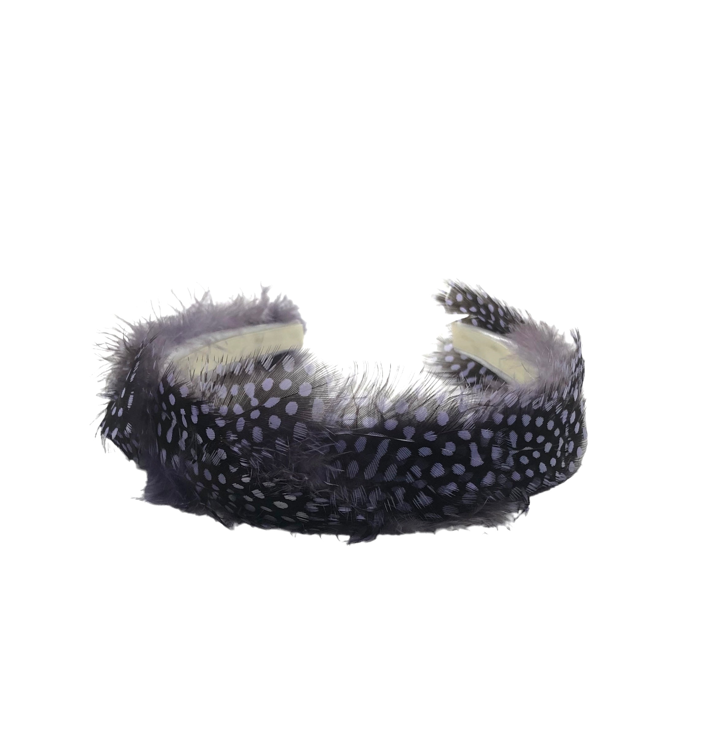 Mauve Speckled Bird Headband