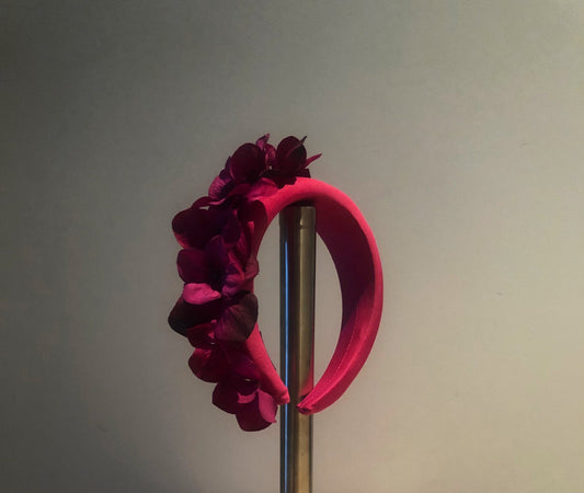 Zarina bougainvillea headband