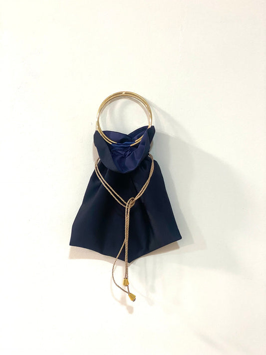 Navy blue sack bag