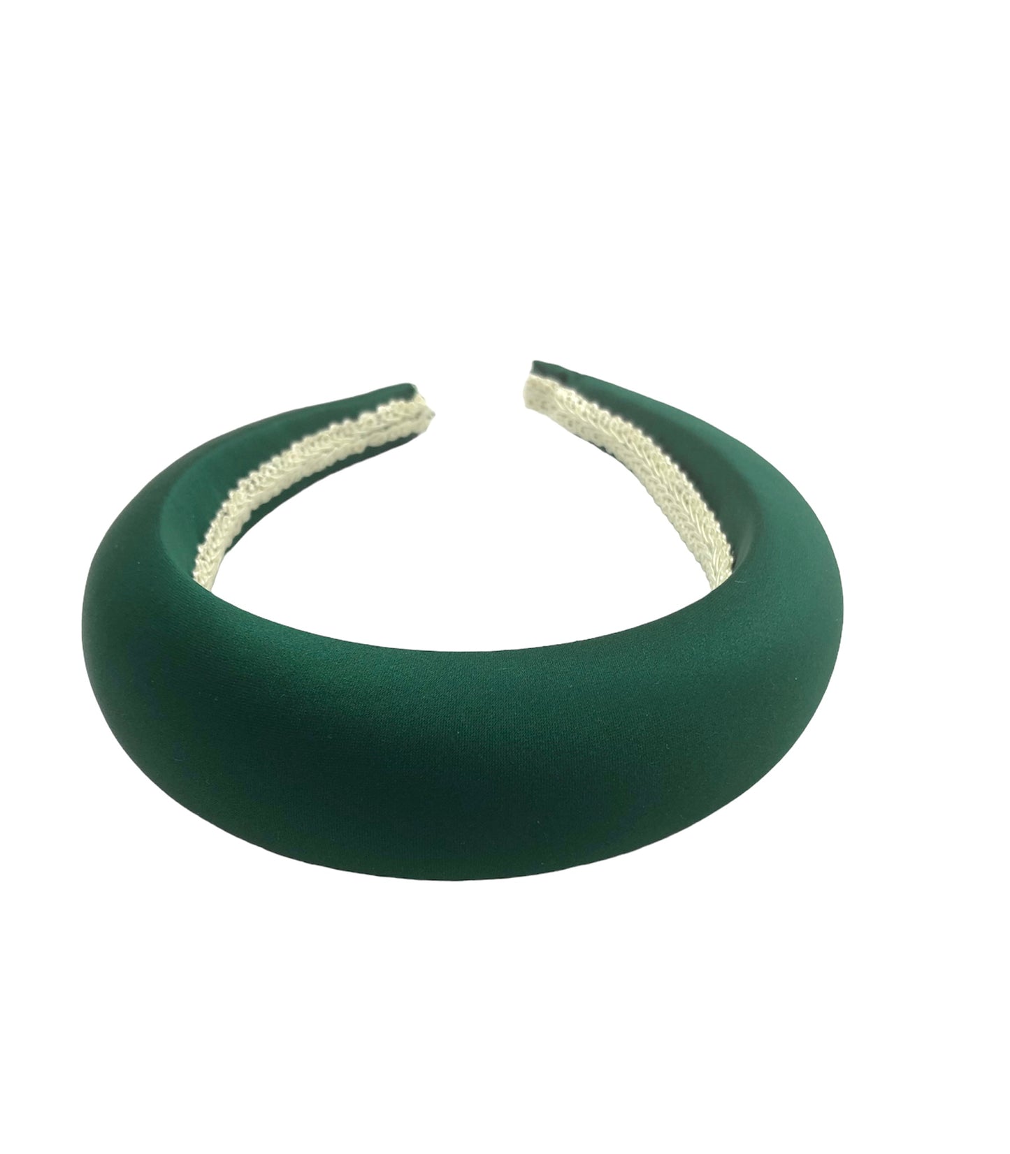 Rock Green Satin Headband