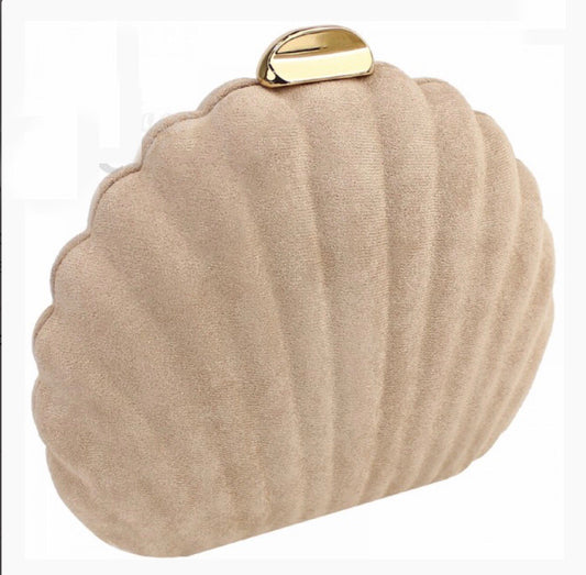 Beige Shell Bag