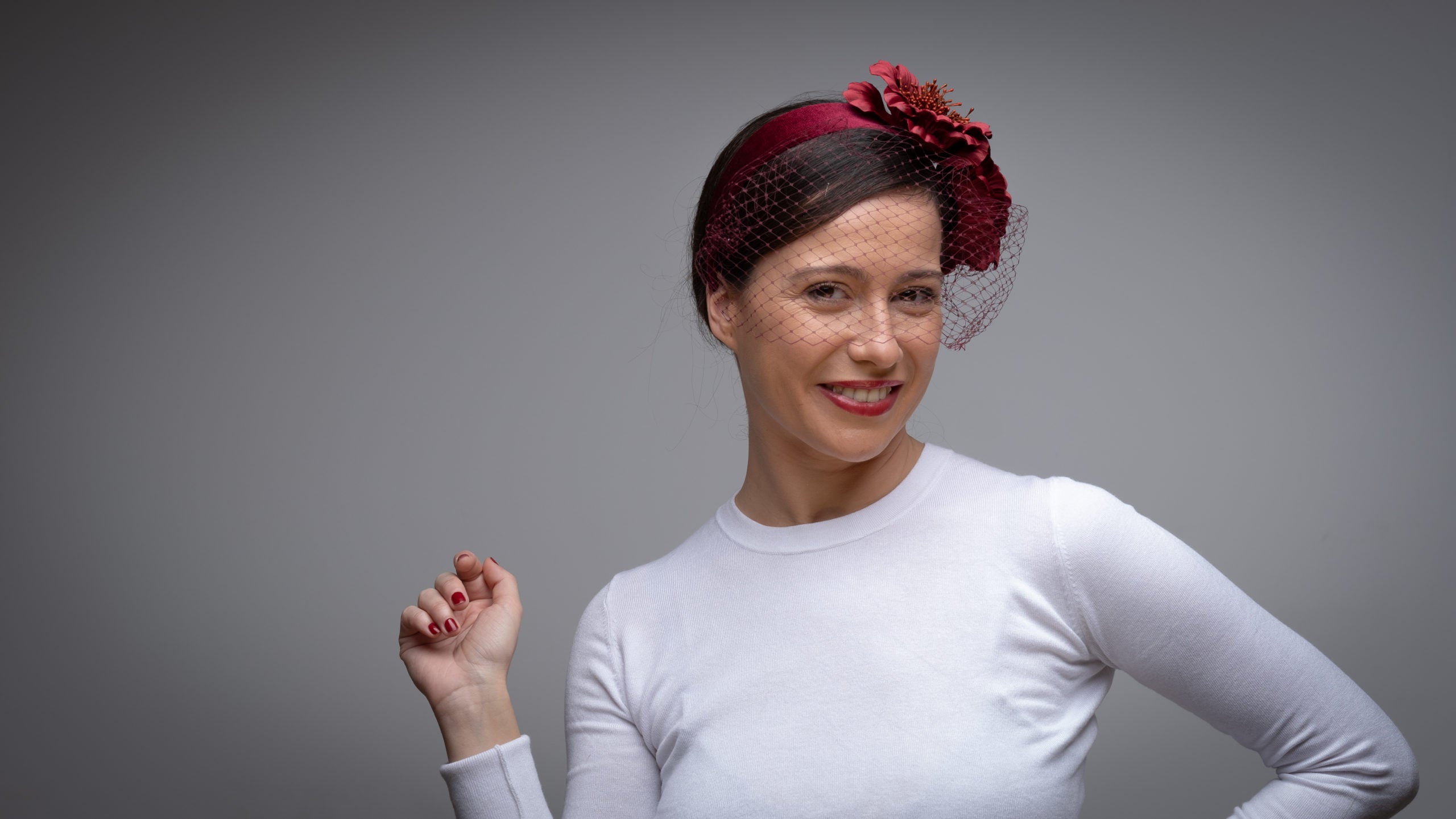 Diadema Chantal vino