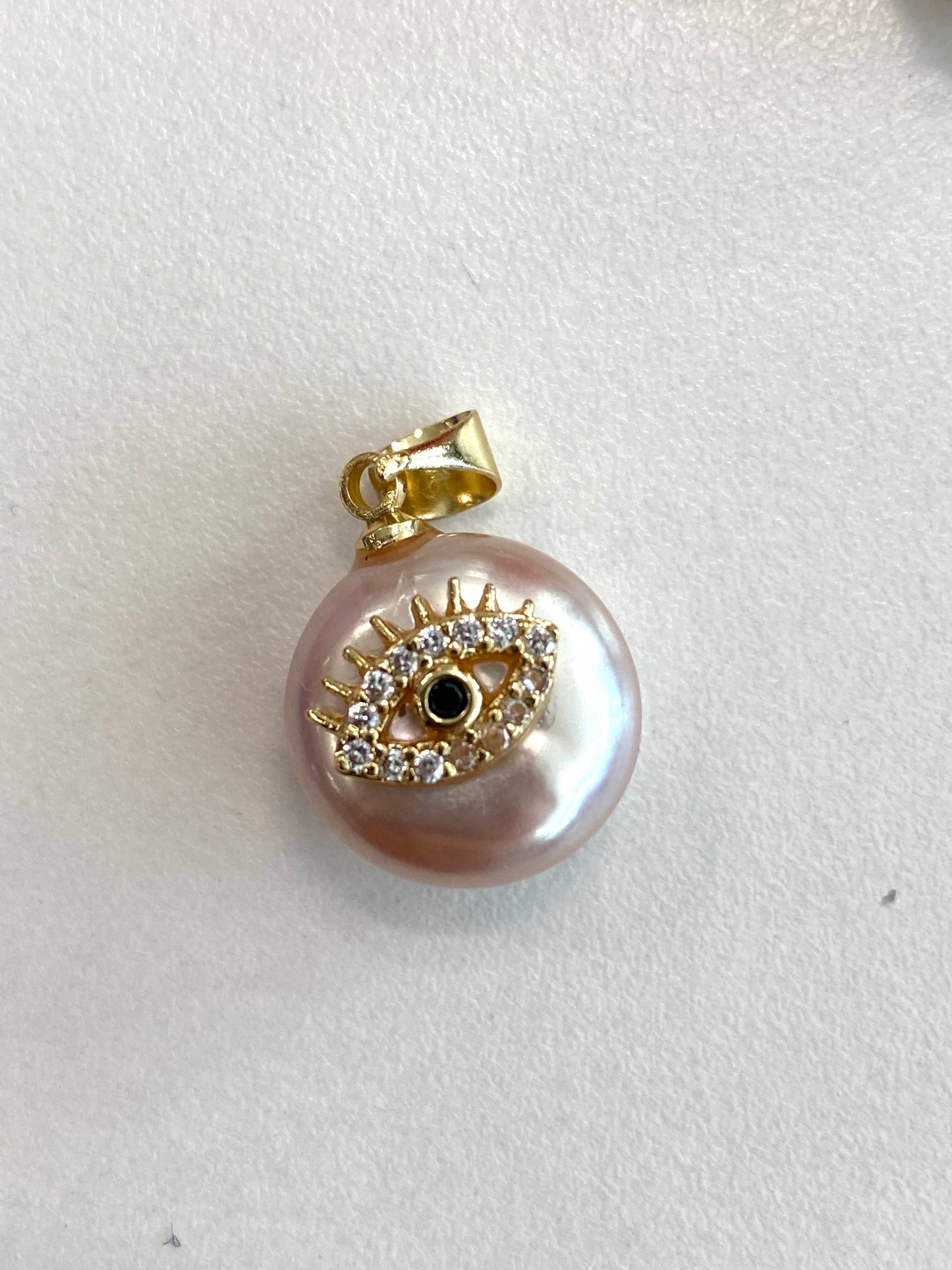 White Eye Pendant