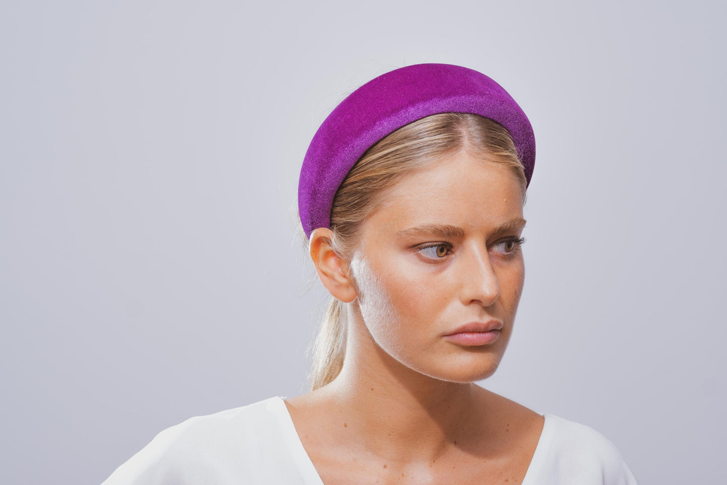 Rock purple flat Headband