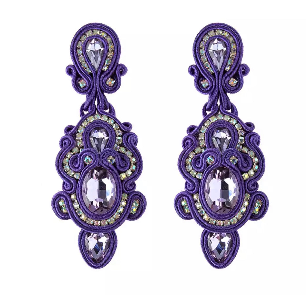 Giralda purple Earrings