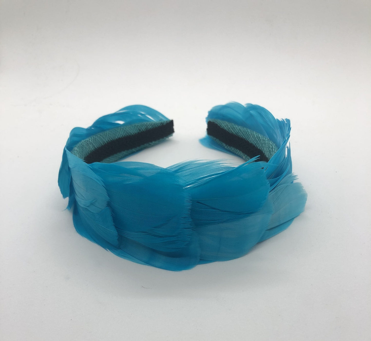 Electric Blue Bird Headband