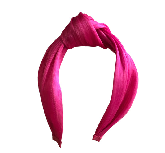 Diadema Condesa fucsia