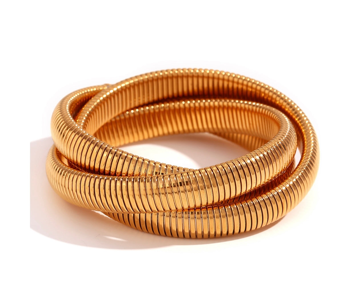 Brazalete Muelle oro