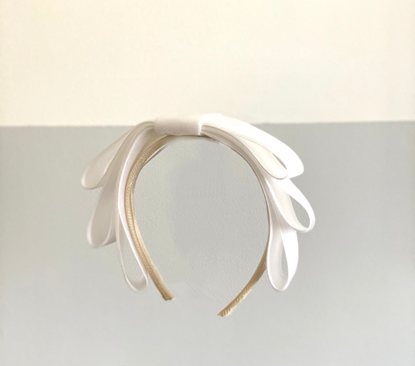 Tatiana white headband