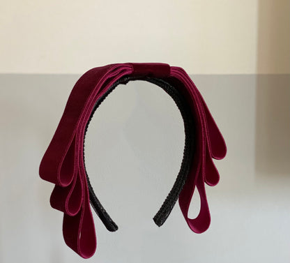 Tatiana wine headband