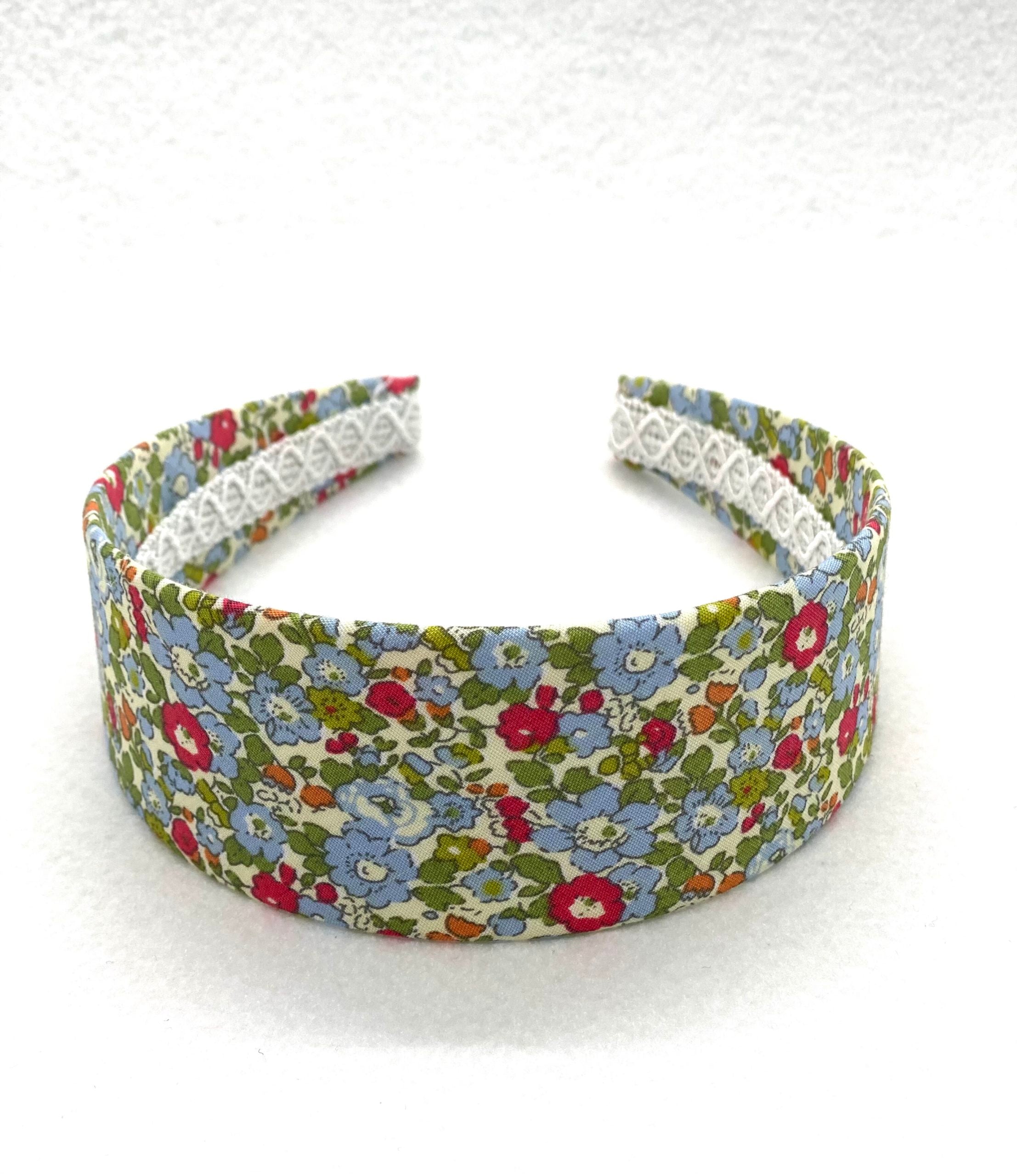 Diadema ancha liberty verde