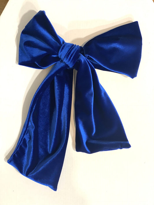 Lazo Ribbon azul klein terciopelo