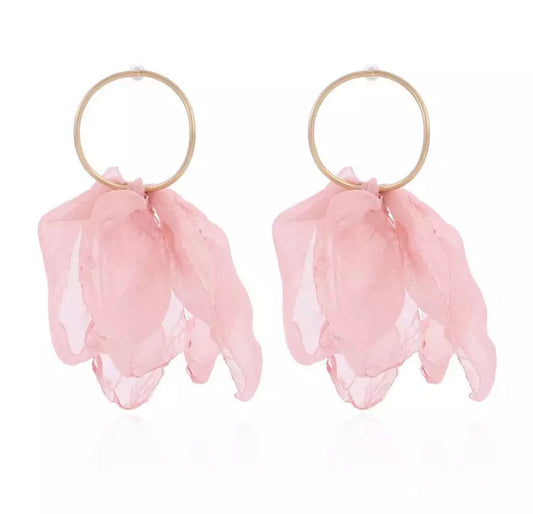 Air pink Earrings